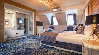 Отель ART Hotel Сибиу Номер Делюкс с кроватью размера «king-size»-7